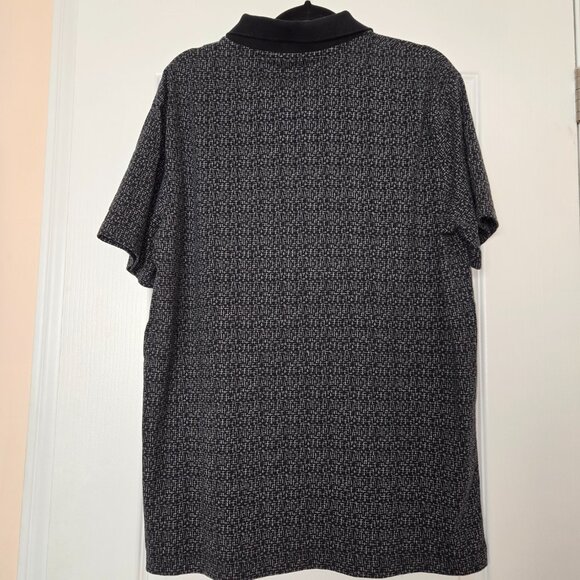 Robert Graham Polo Shirt Men's Size XL Black Pattern Casual Design - Picture 4 of 11